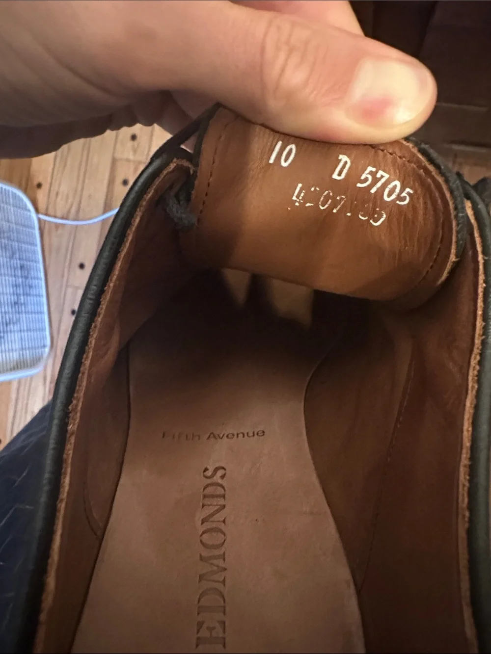 Allen Edmonds Black Cap-Toe Oxford Shoes